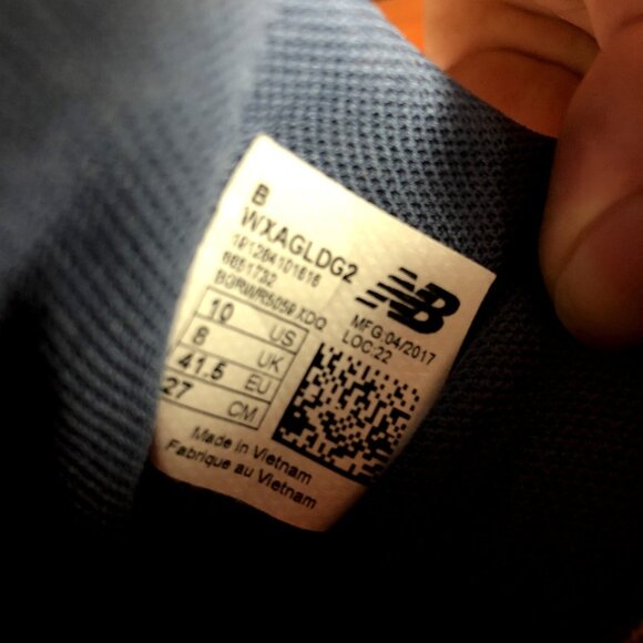 New Balance Sneakers Womens 10 FuelCore Agility V2 Blue Cross Trainer Running - Picture 8 of 8